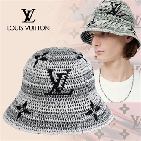 Products by Louis Vuitton: LV Straw Bucket Hat.